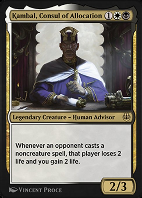 Kambal, Consul of Allocation