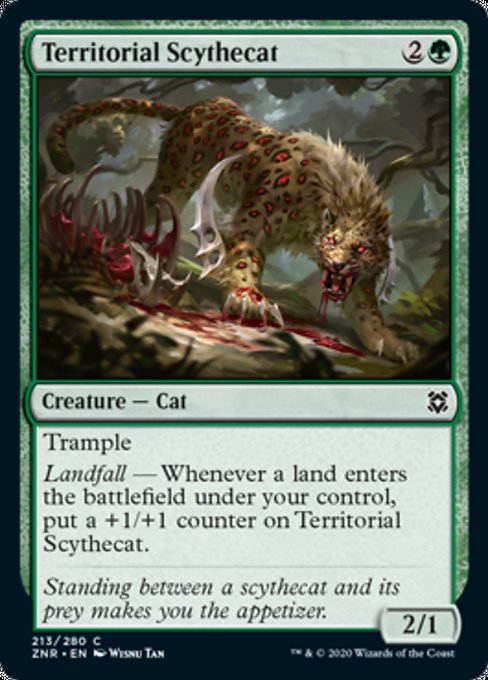 Territorial Scythecat